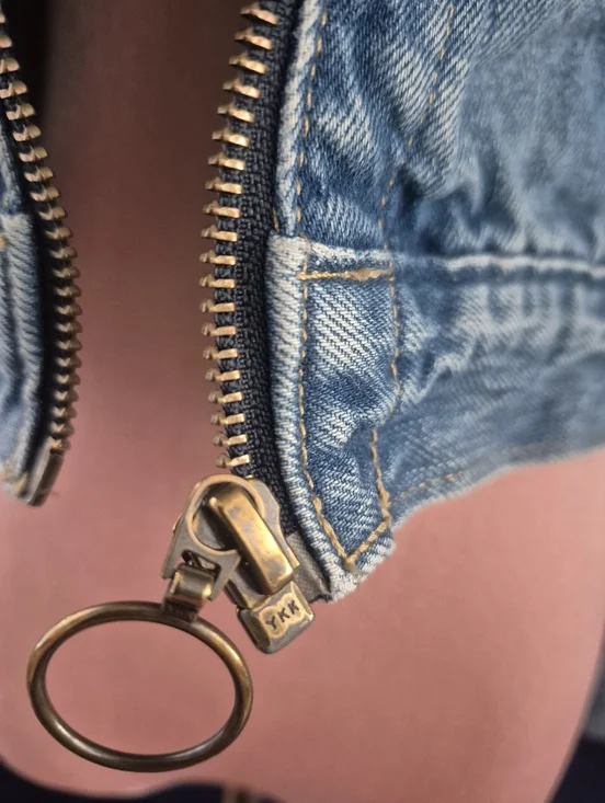 Levi's Orange Tab Vintage Denim Jacket Women's XS - Picture 5 of 11